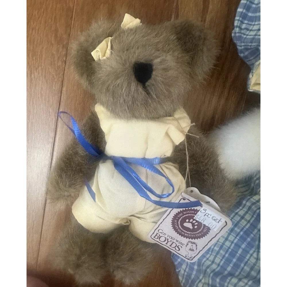 Boyds Bear Plush #919808 BETTY LOU, CLEMENTINE & BABY JOSIE McCOY  NEW